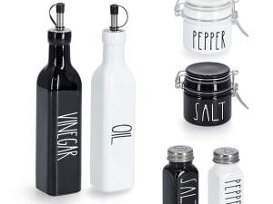 pfefferstreuer pepper 80 ml glas metall weiss 117373