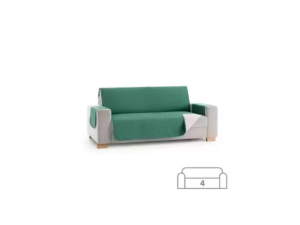 DVOSTRANSKO PREGRINJALO ZA KAVČ – ŠTIRISED 200×200 cm ZELENA / SLONOKOŠČENA EU KVALITETA