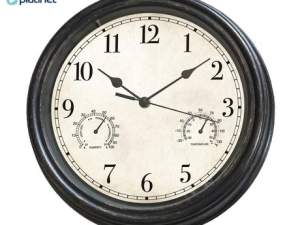 STENSKA URA , VINTANGE, RETRO OBLIKA, TERMOMETER, HIGROMETER